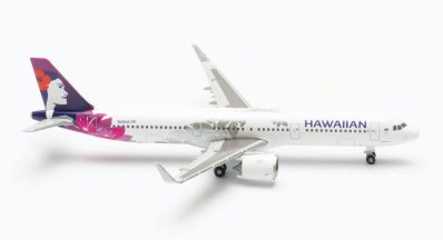 Hawaiian Airlines Airbus A321neo - N215HA "Uhiuhi"