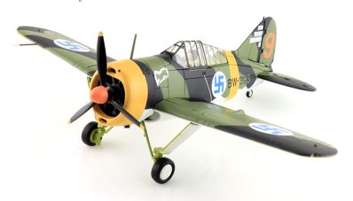 Brewster Model 239 “Buffalo” BW-393, 3/LeLv 24, Hans Wind, maaliskuu 1944