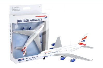 British Airways A380 Single Plane