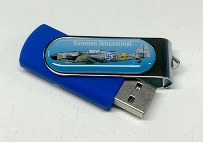 USB 32 GB muistitikku: Messerschmitt Bf 109, Suomen ilmavoimat
