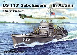 US 110' Sub Chasers In Action