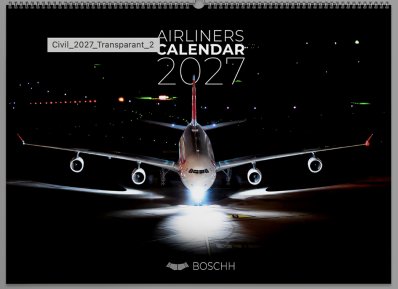 Tulossa: Airliners Calendar 2027