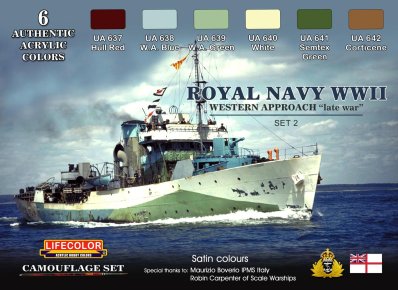 CS-34 Royal Navy WWII Western approach "late war" - 1