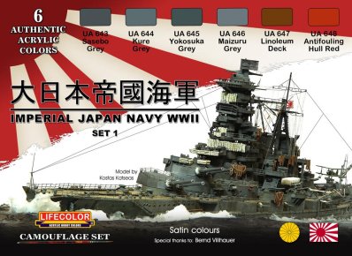 CS-36 Imperial Japan Navy WWII - Set 1 (Lifecolor)