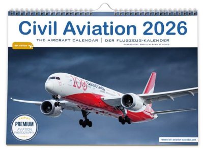 Civil Aviation 2026 seinäkalenteri