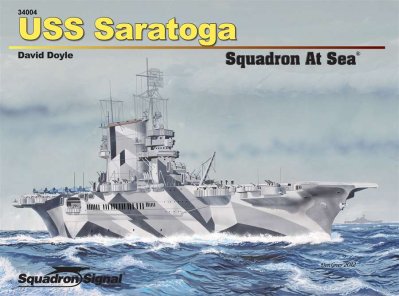 USS Saratoga Squadron at Sea