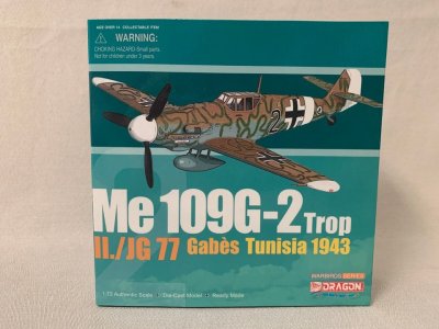 Me-109 G-2 German Trop II./JG77
