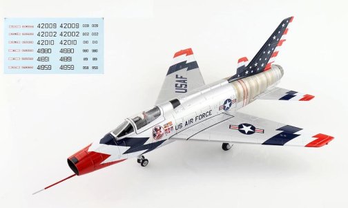 F-100 Super Sabre USAF Skyblazers, 1960 Season