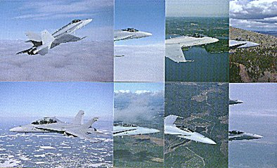 Postikorttipaketti: F-18 HORNET