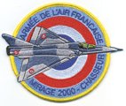 Armée de l'Air Mirage 2000 kangasmerkki
