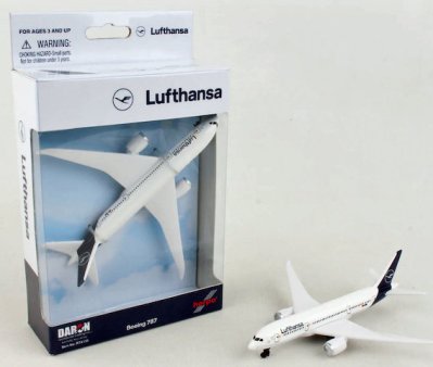 Lufthansa B787 Single Plane