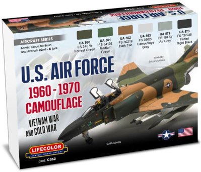 USAF 1960-70 Camouflage (Lifecolor)