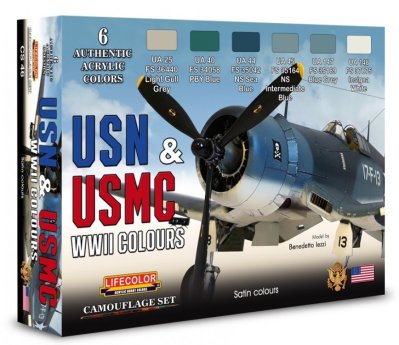CS 46: USN & USMC WW2 colours (Lifecolor)