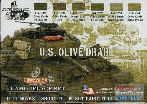CS-11: U.S.Olive Drab (Lifecolor)