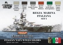 CS-15: Italian Regia Marina WWII, set 1 (Lifecolor)