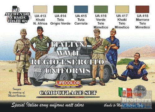 CS-14: Italian WW2 Regio Esercito Uniforms (Lifecolor)
