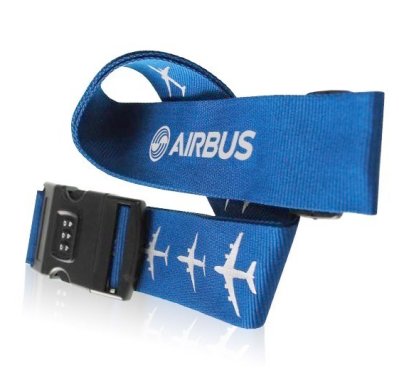 Airbus, lukittava matkalaukkuhihna