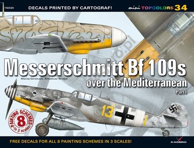 Messerschmitt Bf 109s over the Mediterranean Part I (decals)