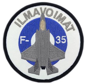F-35 Ilmavoimat kangasmerkki