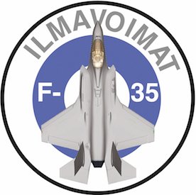 F-35 Ilmavoimat tarra