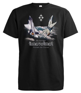 Tulossa: F-35 ja Hornet t-paita