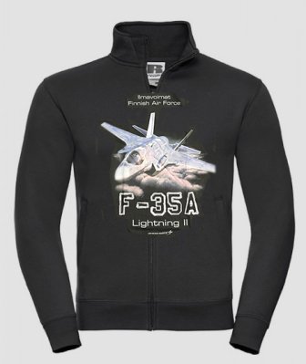 F-35A Ilmavoimat vetoketjullinen College (Fleece)