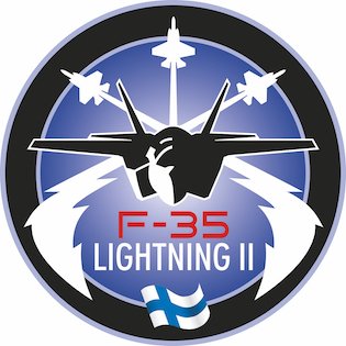 F-35 Suomi tarra