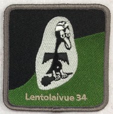 Lentolaivue 34 kangasmerkki