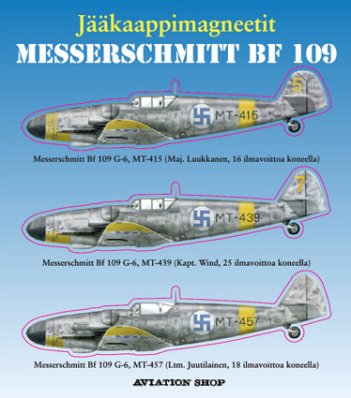 Jääkaappimagneetti: MESSERSCHMITT BF 109