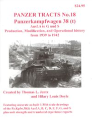 Panzer Tracts No. 18 – Panzerkampwagen 38 (t) Ausf.A to G and S
