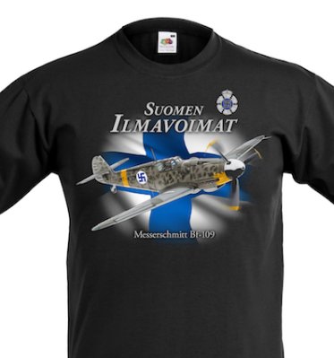 Ilmavoimat Messerschmitt Bf 109 paita