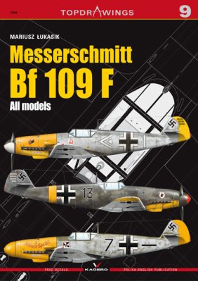 TopDrawing 9: Messerschmitt Bf 109 F all models