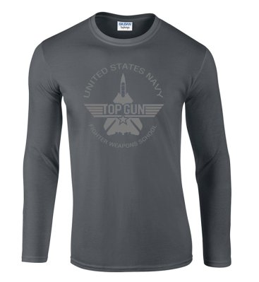 TOP GUN pitkähihainen t-paita