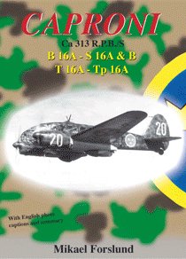 Caproni B16A - S16A & B, T 16A - Tp 16A