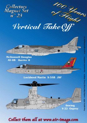 Jääkaappimagneetti: Vertical Take Off