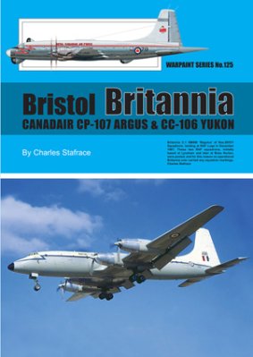 Bristol Britannia,  Canadair CP-107 Argus & CC-106 Yuko