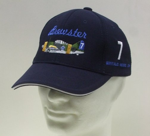 Lippis: Brewster \"valkoinen 7\"