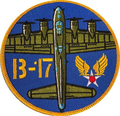 B-17 kangasmerkki
