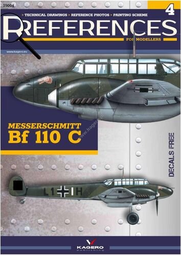 Tulossa: Messerschmitt Bf 110 C (Decals In 1/72, 1/48 Included)