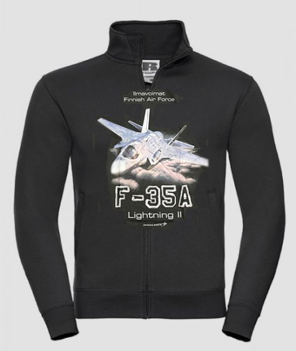 F-35A Ilmavoimat vetoketjullinen College (Fleece)