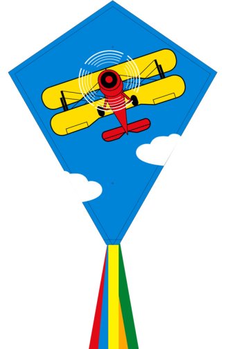 Vain myymälästä: Leija: Eddy Biplane