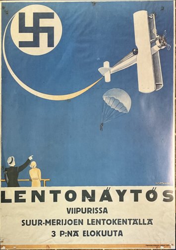 Suur-Merijoen Lentonäytösjuliste