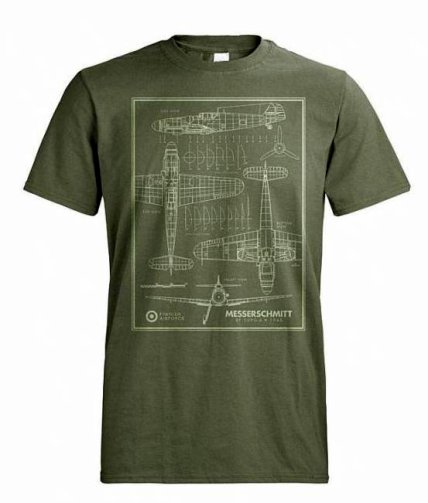 Messerschmitt Bf 109 piirros